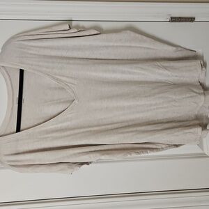 Express Beige Relaxed Tee